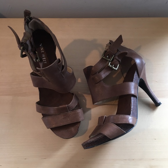 nine west sandals heels
